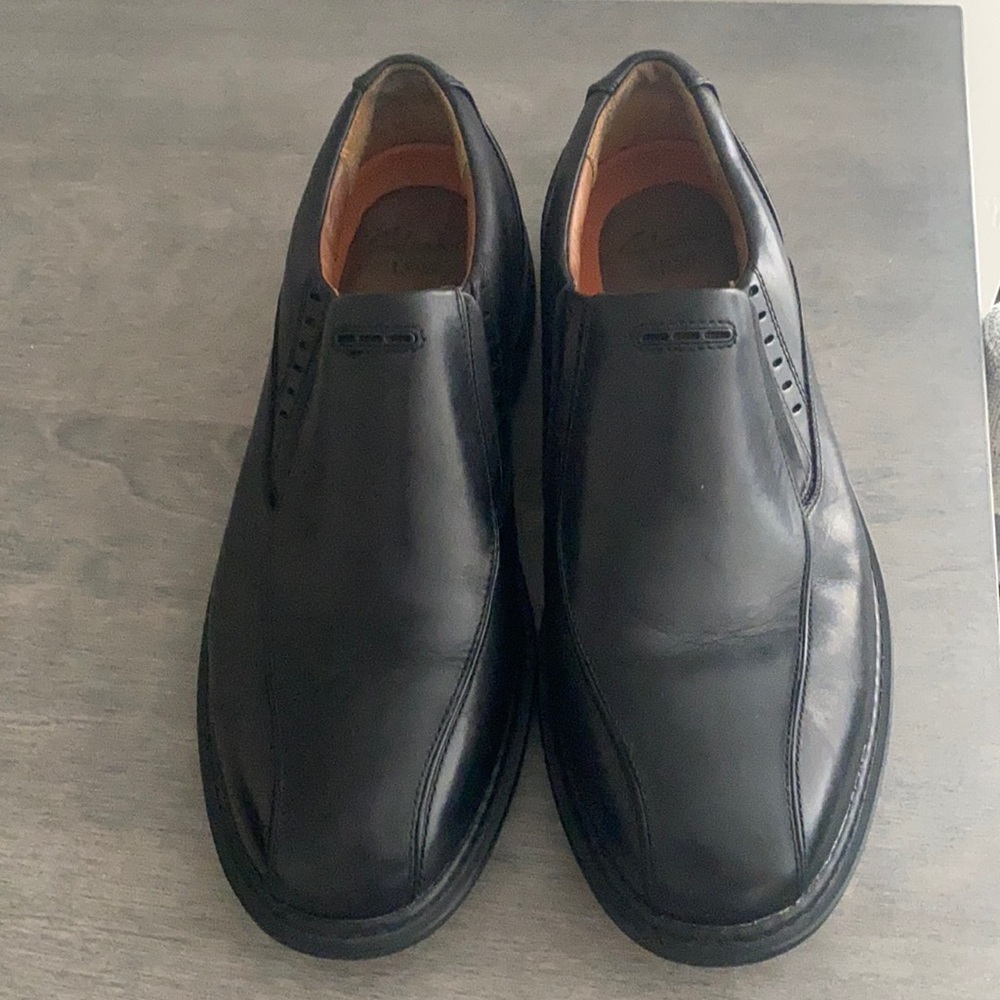 Clarks leather shoes